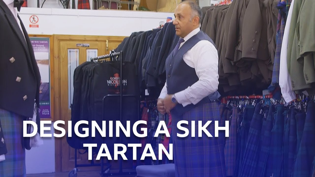 Sikh Tartan | Getting Hitched Asian Style | BBC Scotland