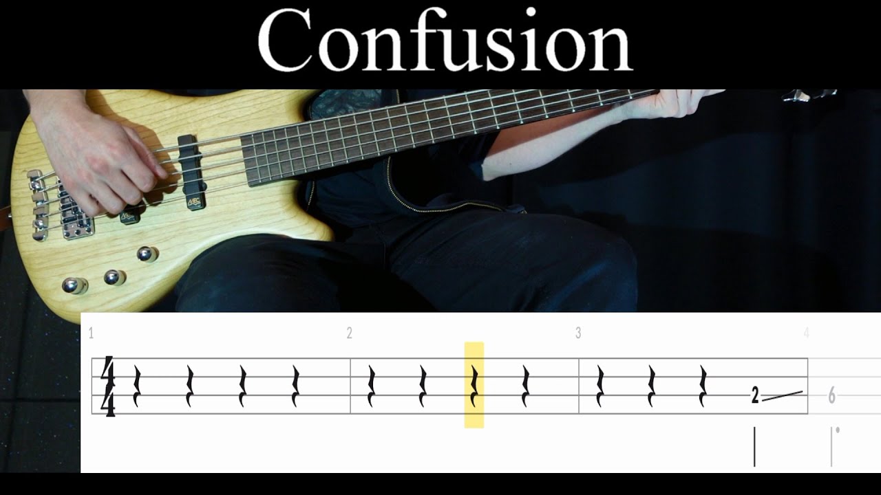 Confusion (Alice in Chains) - Bass Cover (With Tabs) by Leo Düzey
