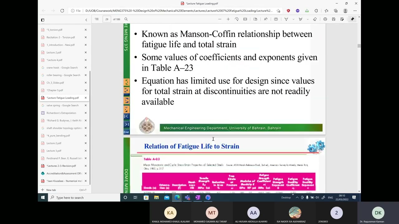 Lecture 20   Tuesday, 22nd March 2022 20220322 080316 Meeting Recording