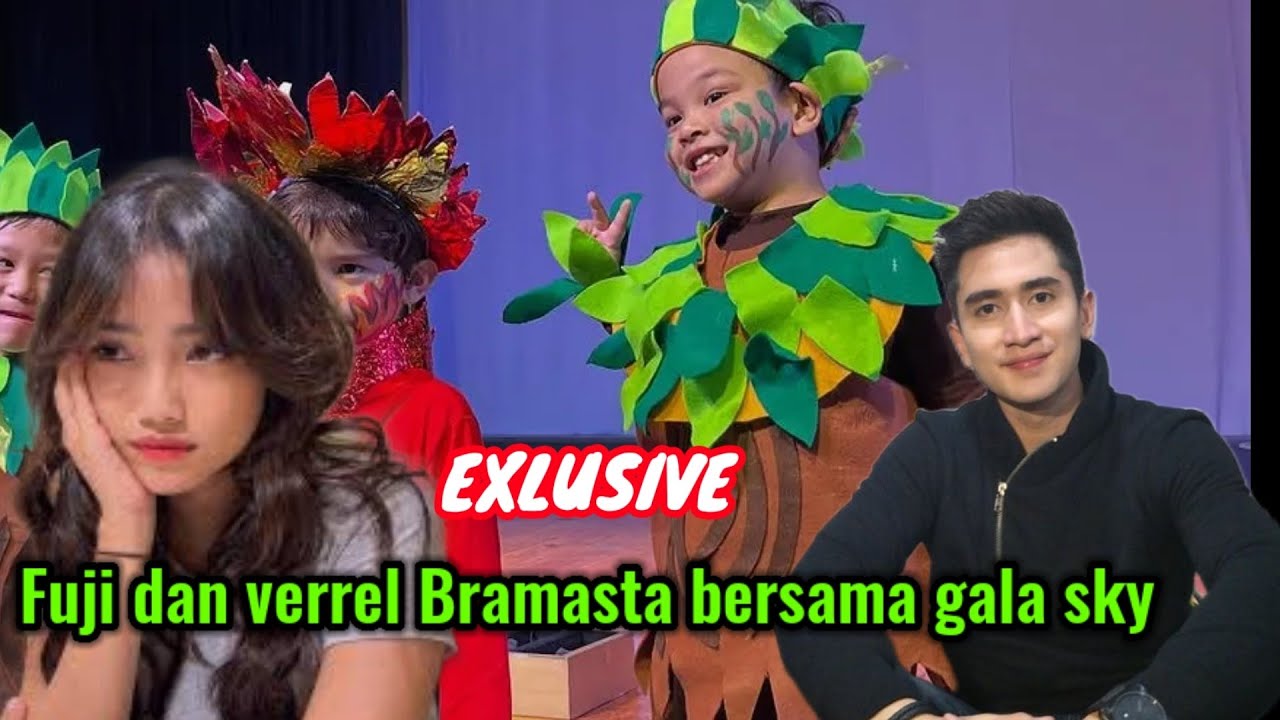 EXLUSIVE❗FUJI DAN VERREL BRAMASTA TEMANI GALA SKY MAIN TEATER 