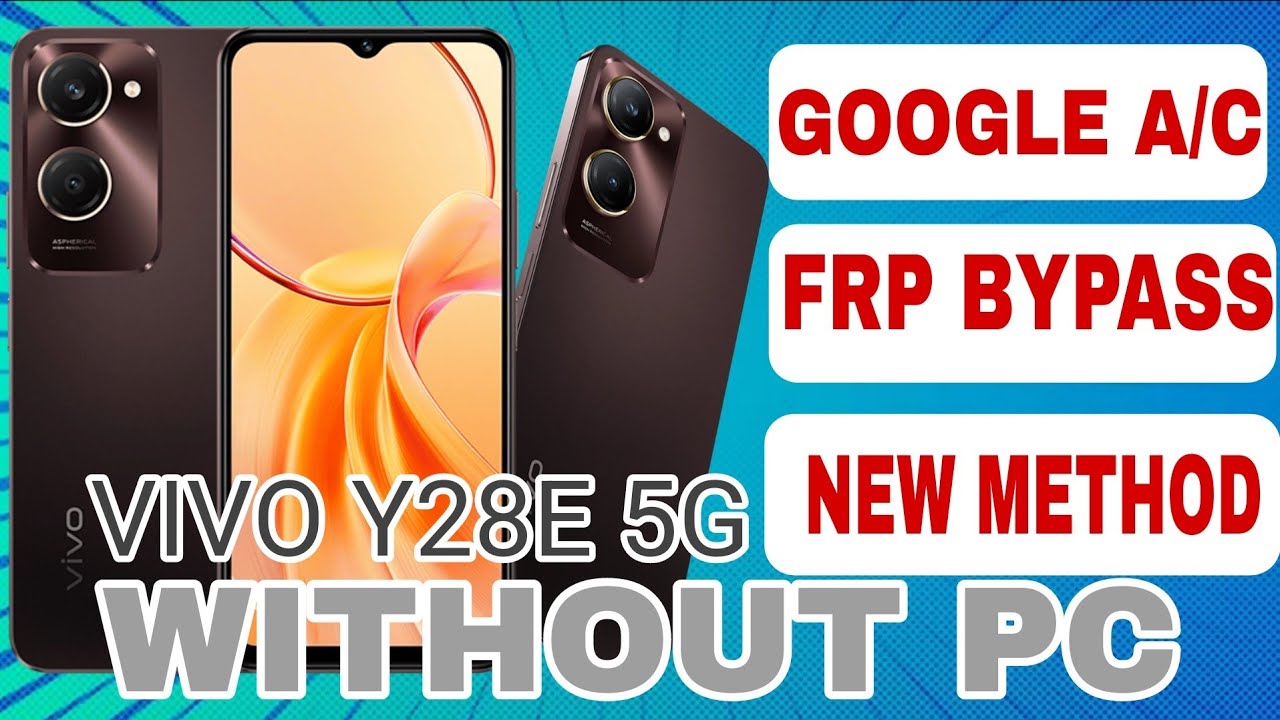 #smartphone #trending  VIVO Y28E 5G FRP BYPASS LATEST UPDATE 2025 WITHOUT PC NEW TRICK