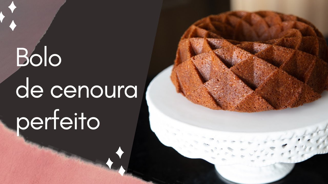 COMO FAZER BOLO DE CENOURA | NANI MANTOVANI