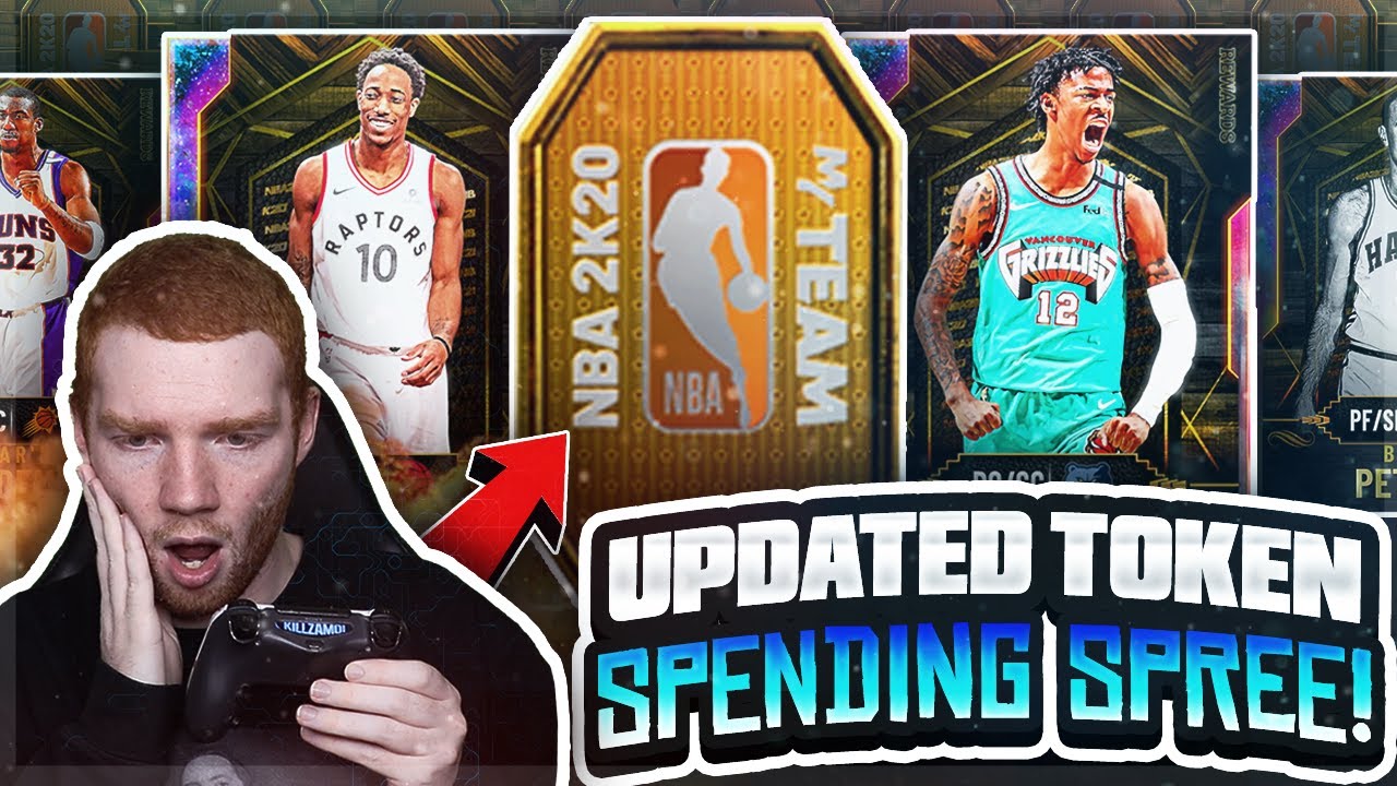 Huge *UPDATED* Token Market SPENDING SPREE!! Insane NEW Galaxy Opals!! (NBA 2K20 MyTeam)