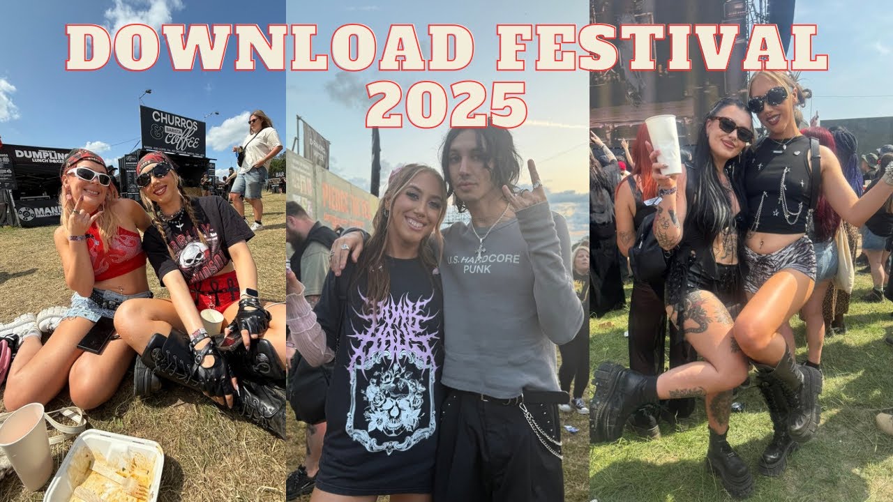 DOWNLOAD FESTIVAL 2025 | SPEND THE WEEKEND WITH ME!