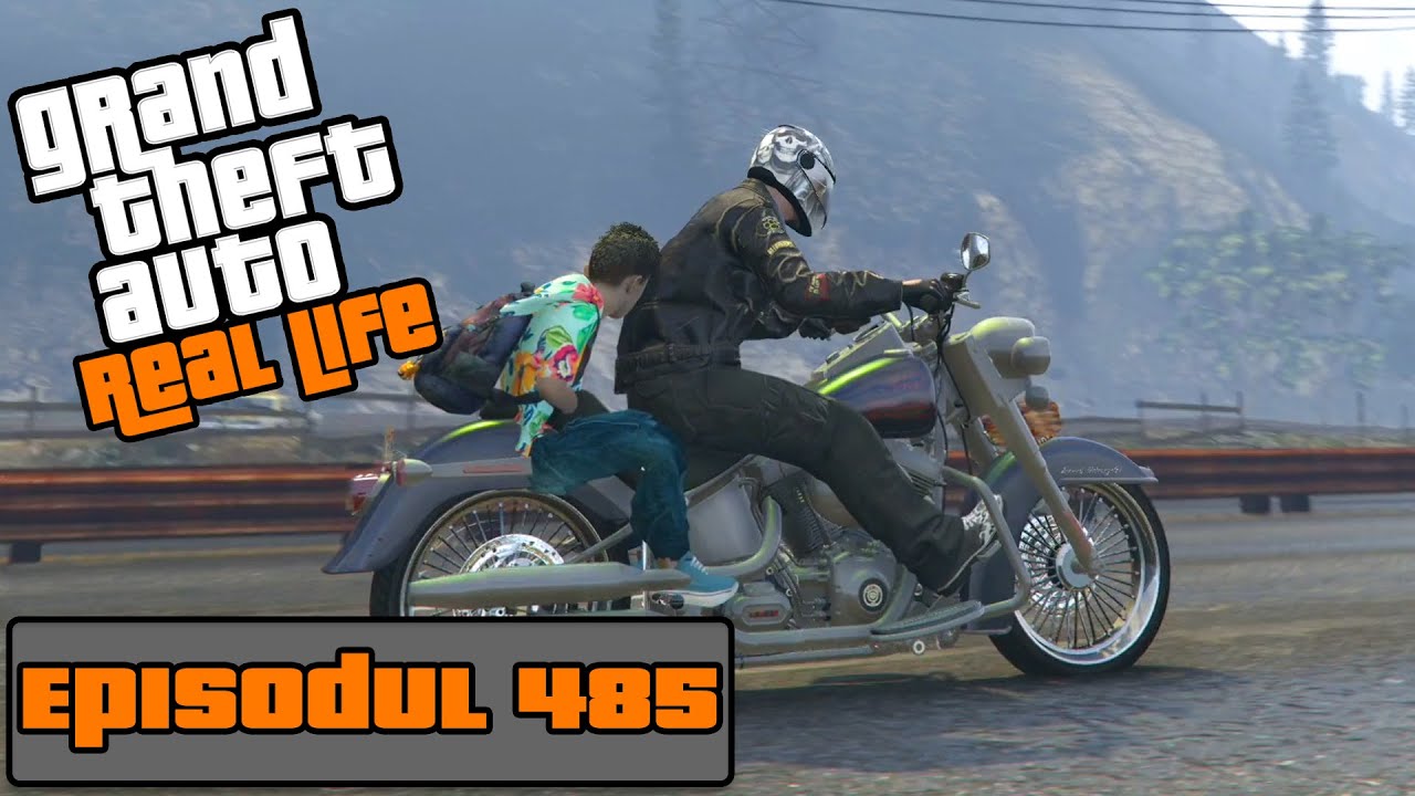 GTA Real Life | Nea Georgi îl plimbă pe Mihăiță cu motocicleta | 485