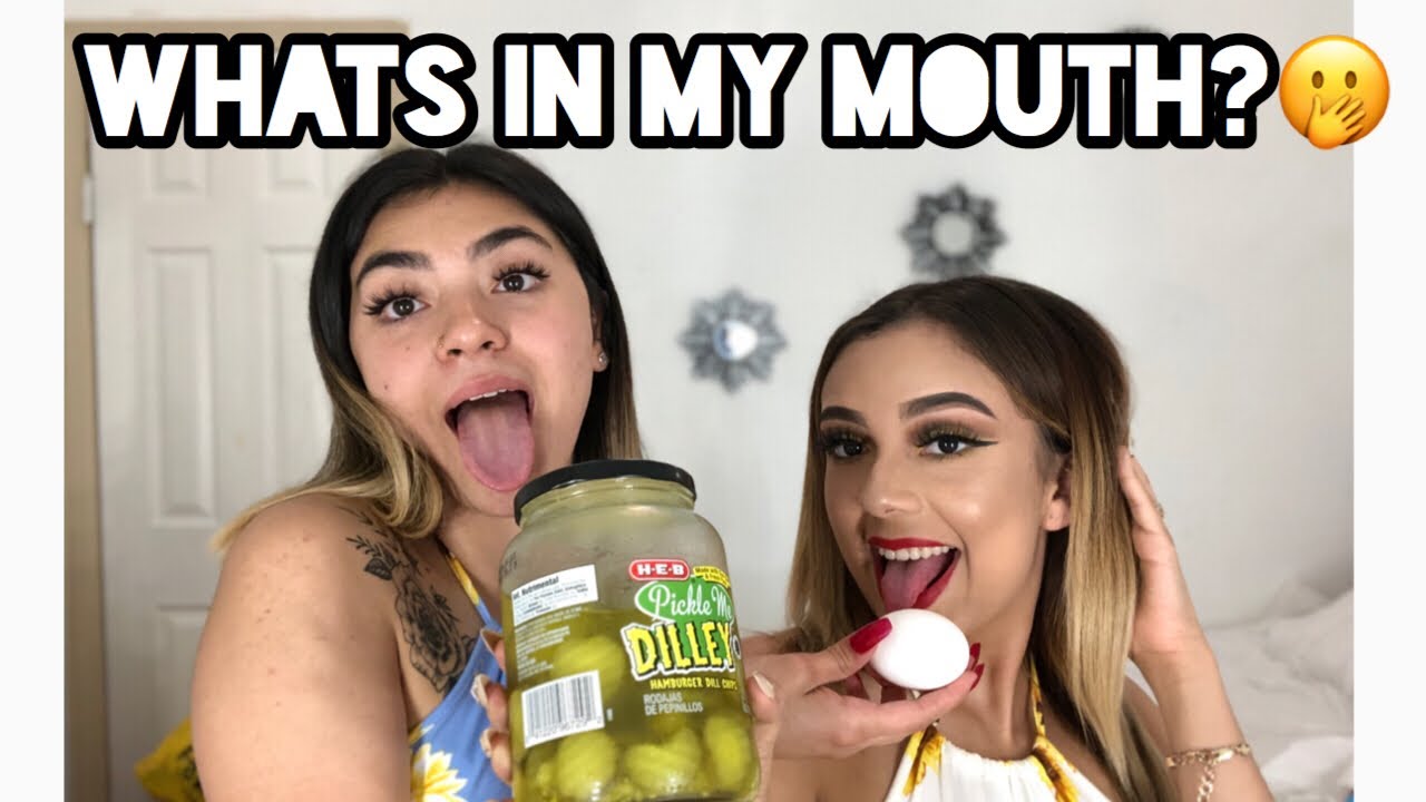 Whats In My Mouth Challenge (funny asf)