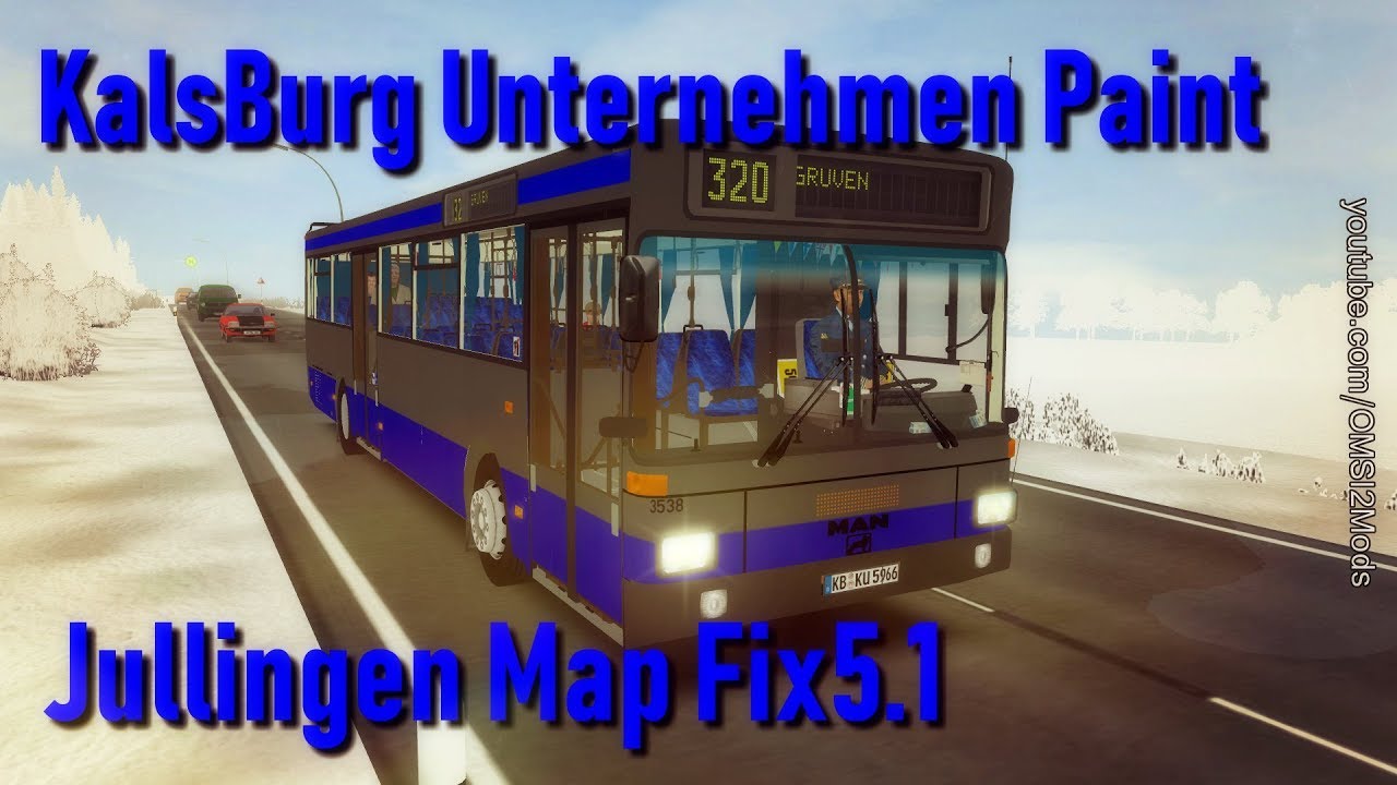 OMSI 2 - KalsBurg Unternehmen - Jullingen Map Fix5.1 MAN SL-202 TUN