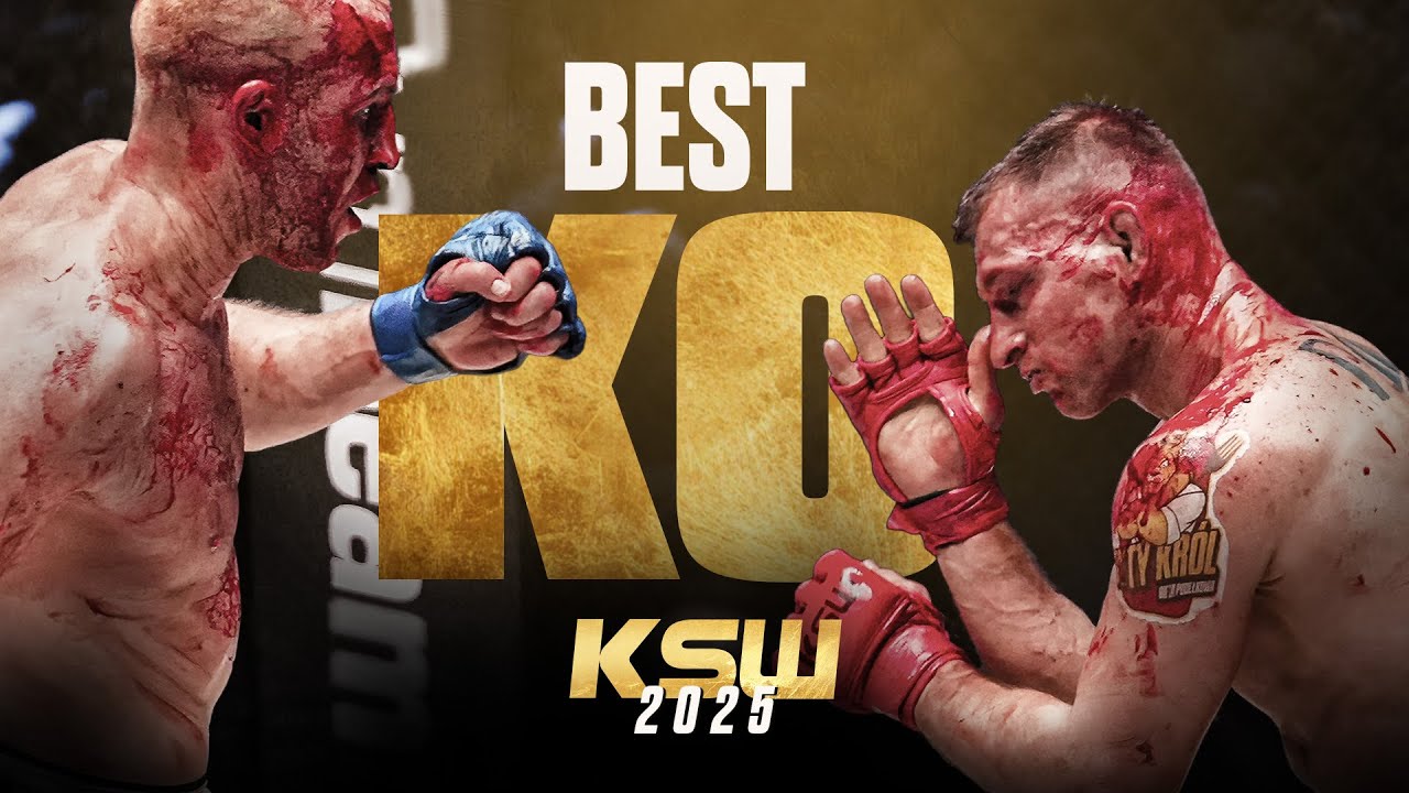 Nokauty 2025 roku w KSW [40 MINUT NOKAUT&Oacute;W]