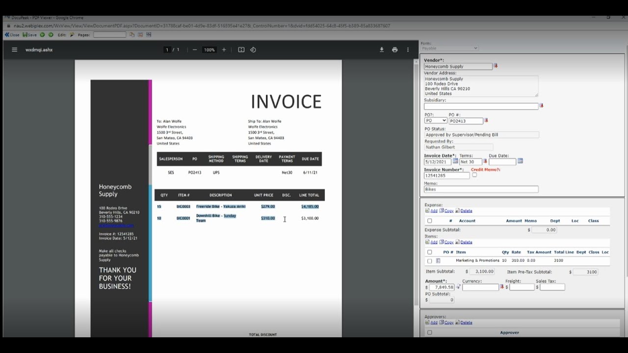 Demo: AP Automation for NetSuite