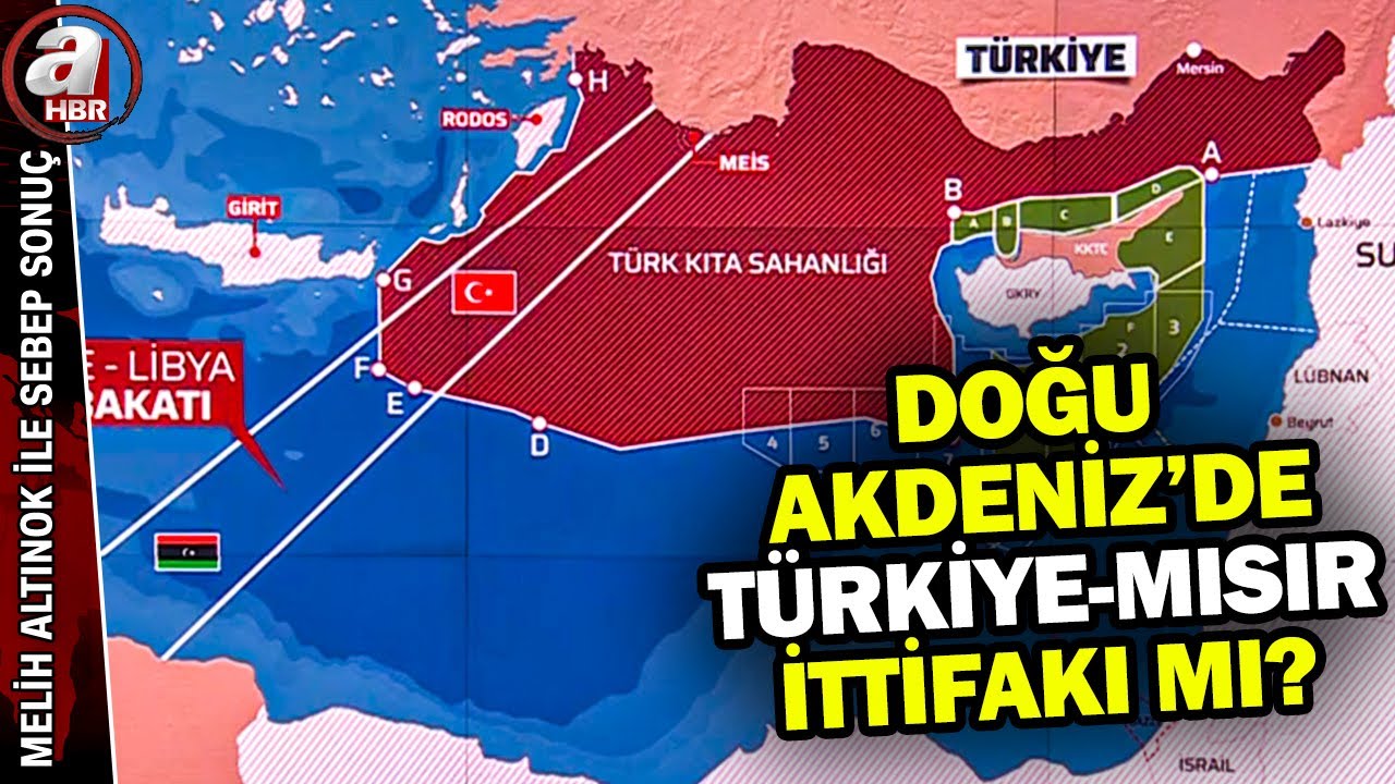 Doğu Akdeniz'de Türkiye-Mısır ittifakı mı? Deniz yetki anlaşması ne aşamada? | A Haber