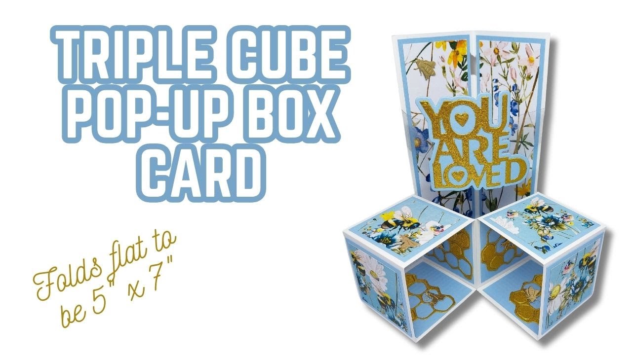 5x7 Triple Cube Pop Up Box Card (Revamp)