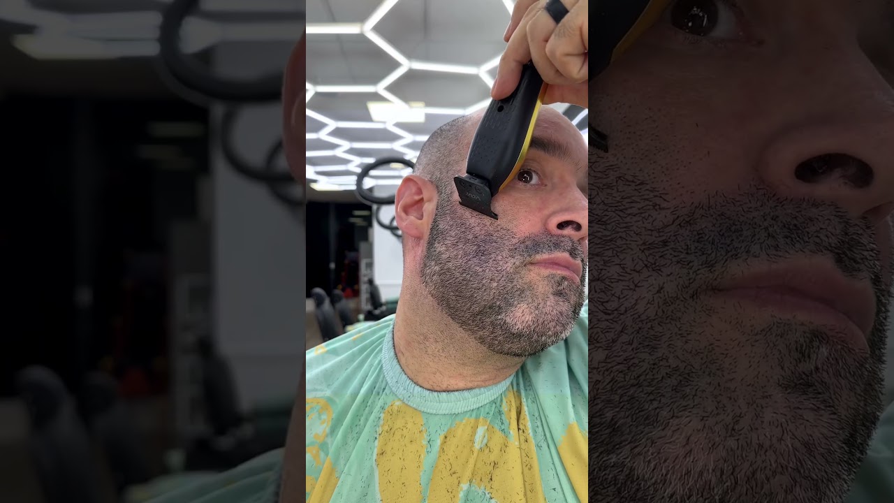 ASMR beard trim 💈 VGR 994 Clipper 10,000 RPM power for clean fades & sharp lines ⚡