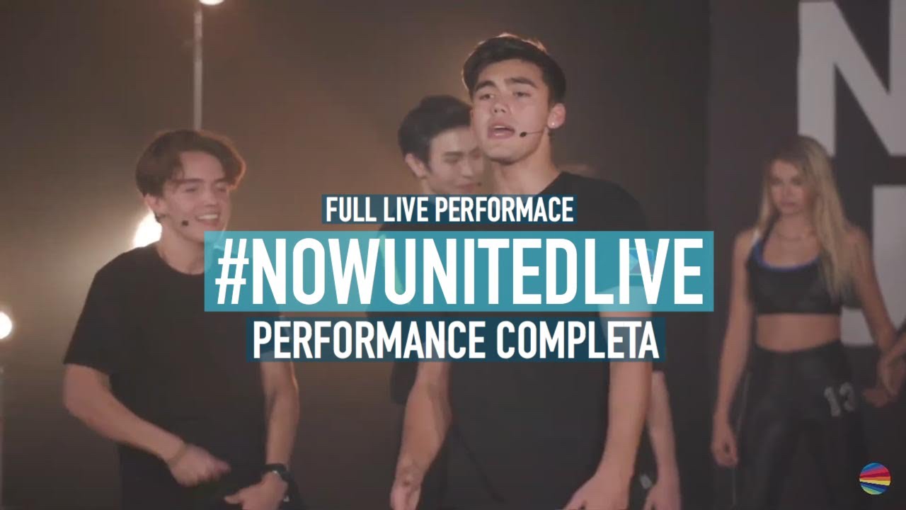 Now United - Full Live Performance in Youtube Space / Live Completa