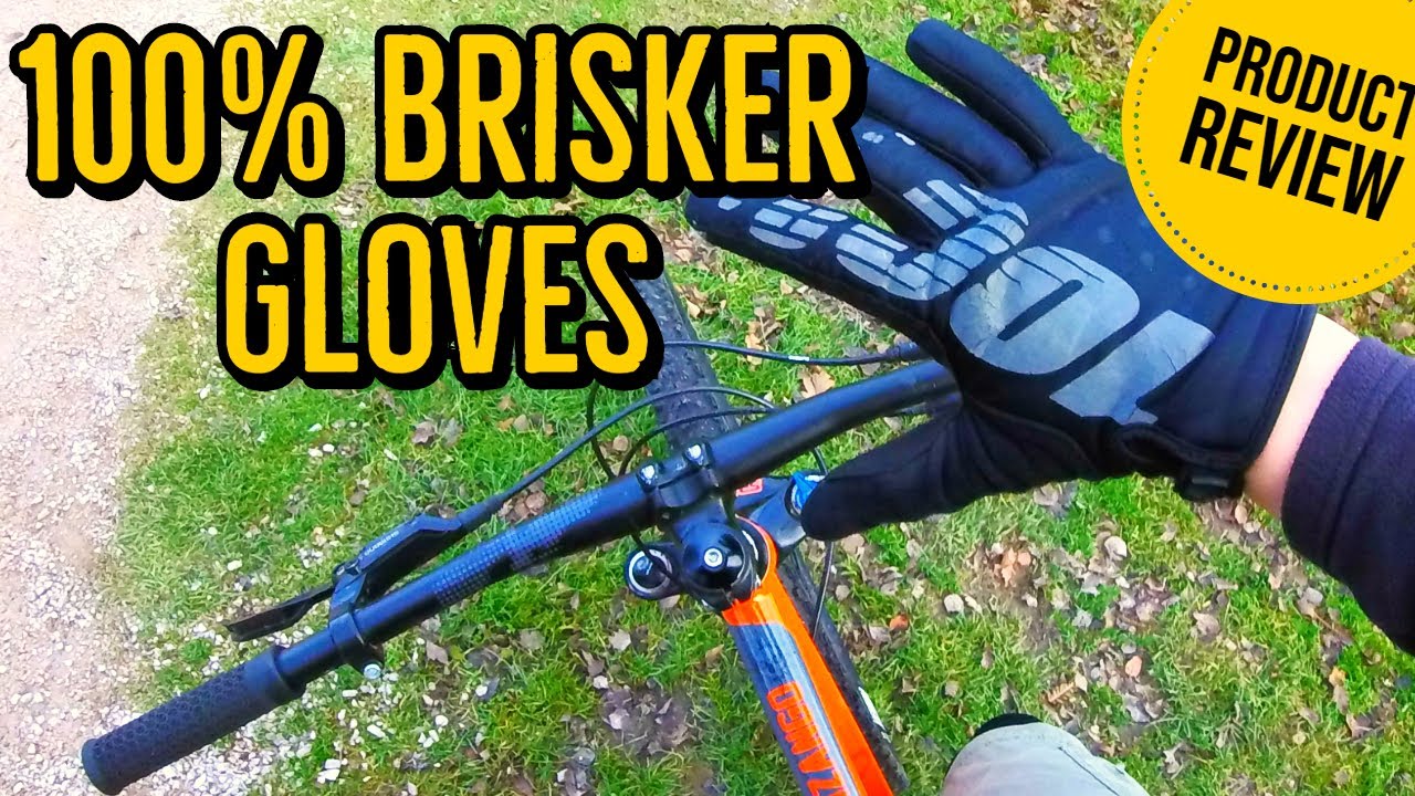 100% Brisker Gloves. The Perfect UK MTB Glove!