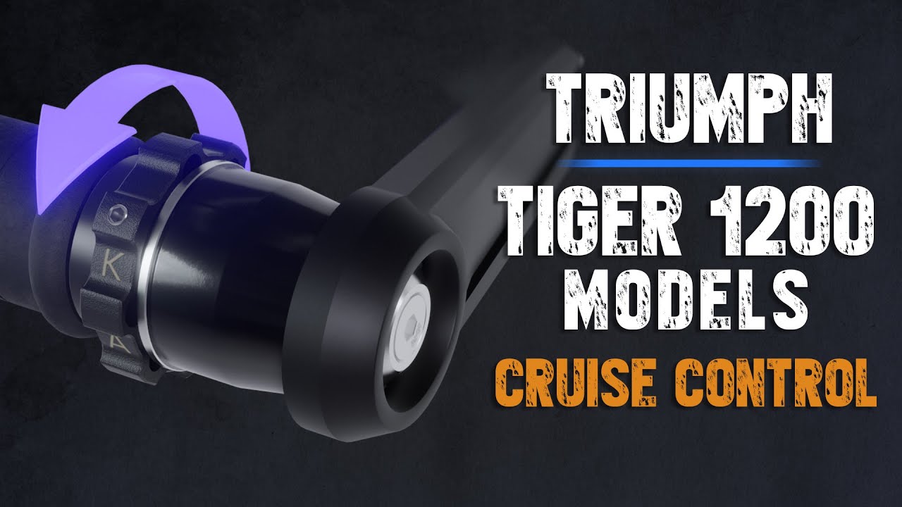 Triumph Tiger 1200 (2022-2023) | with Hand Guards | KAOKO Cruise Control