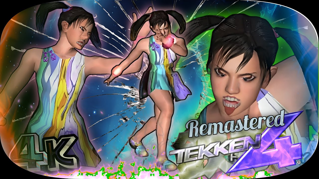 Xiaoyu Capoeira Miary Zo style outfit Tekken 4 Remastered UHD 4K 60 FPS 