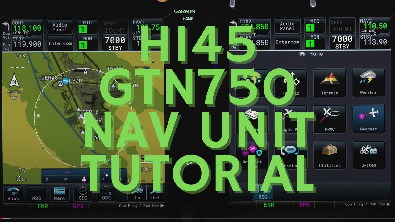 16a. H145 Tutorial MSFS2020: GTN 750 Walkthrough. Timestamped. Please Like, Subscribe, hit the Bell!