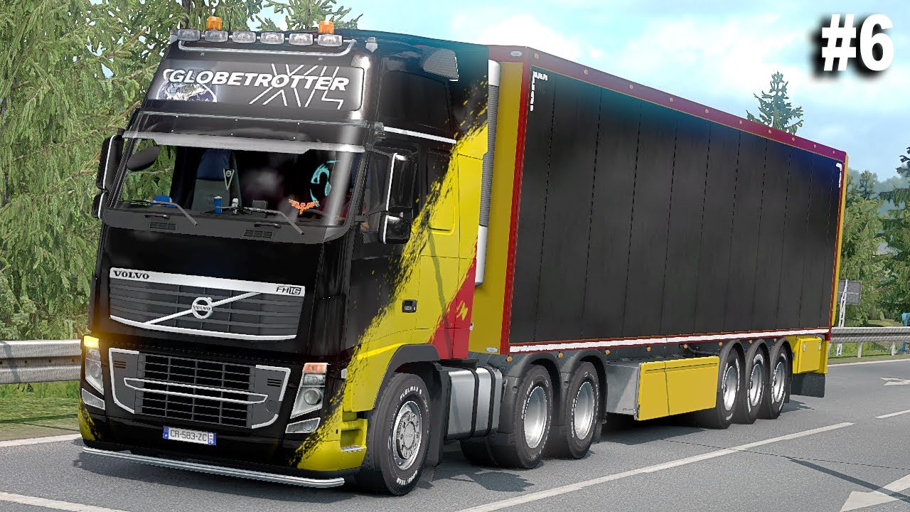 PERJALANAN LEWAT JALAN TOL | Volvo FH16 Classic - Euro Truck Simulator 2 Ep 6