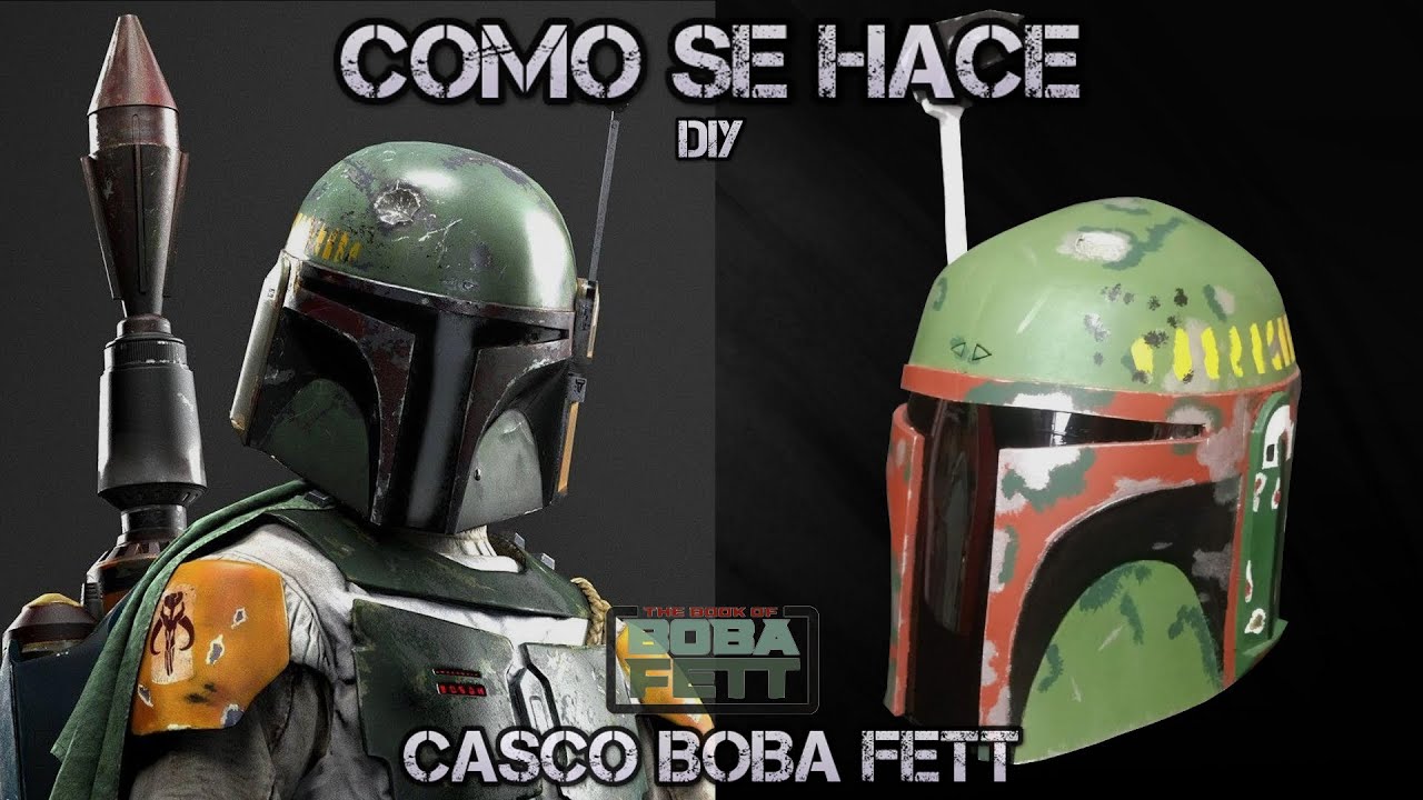 Como Se Hace: Casco Boba Fett - El Libro de Boba Fett - Star Wars Goma Eva DIY
