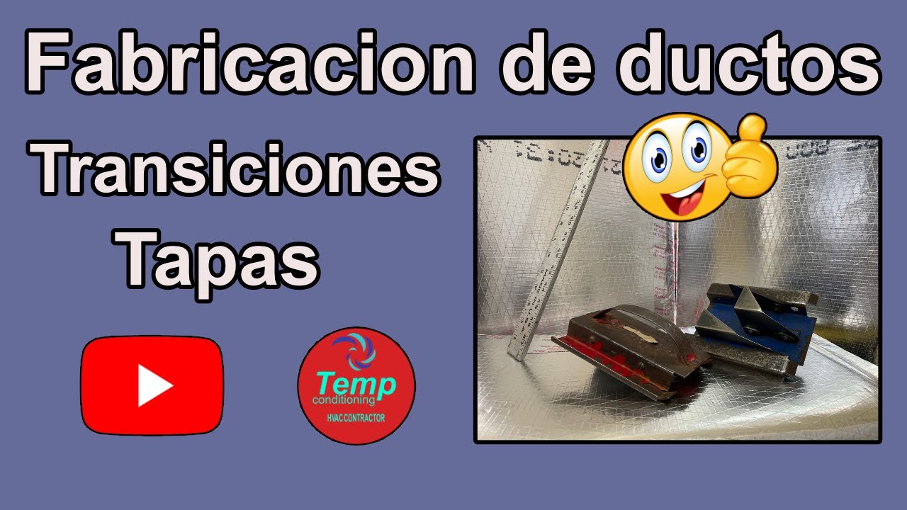 corte y fabricasion de ductos para aire acondicionado