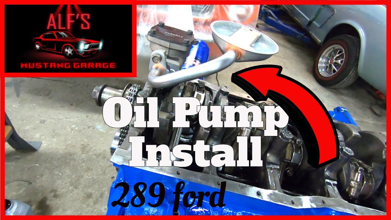 How to Install the Oil Pump - Rebuild the 289 Ford - Part 8