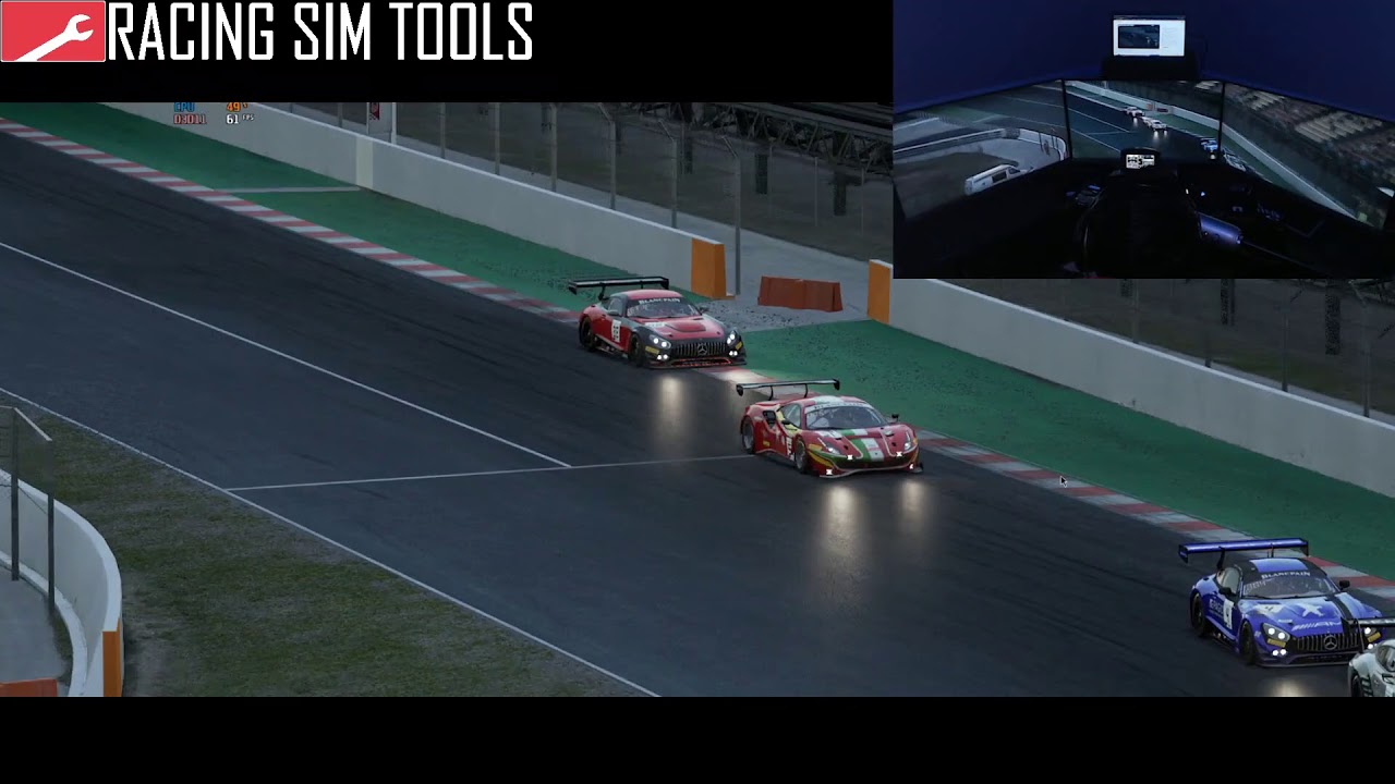Tuning the AMG in ACC, RacingSimTools.com