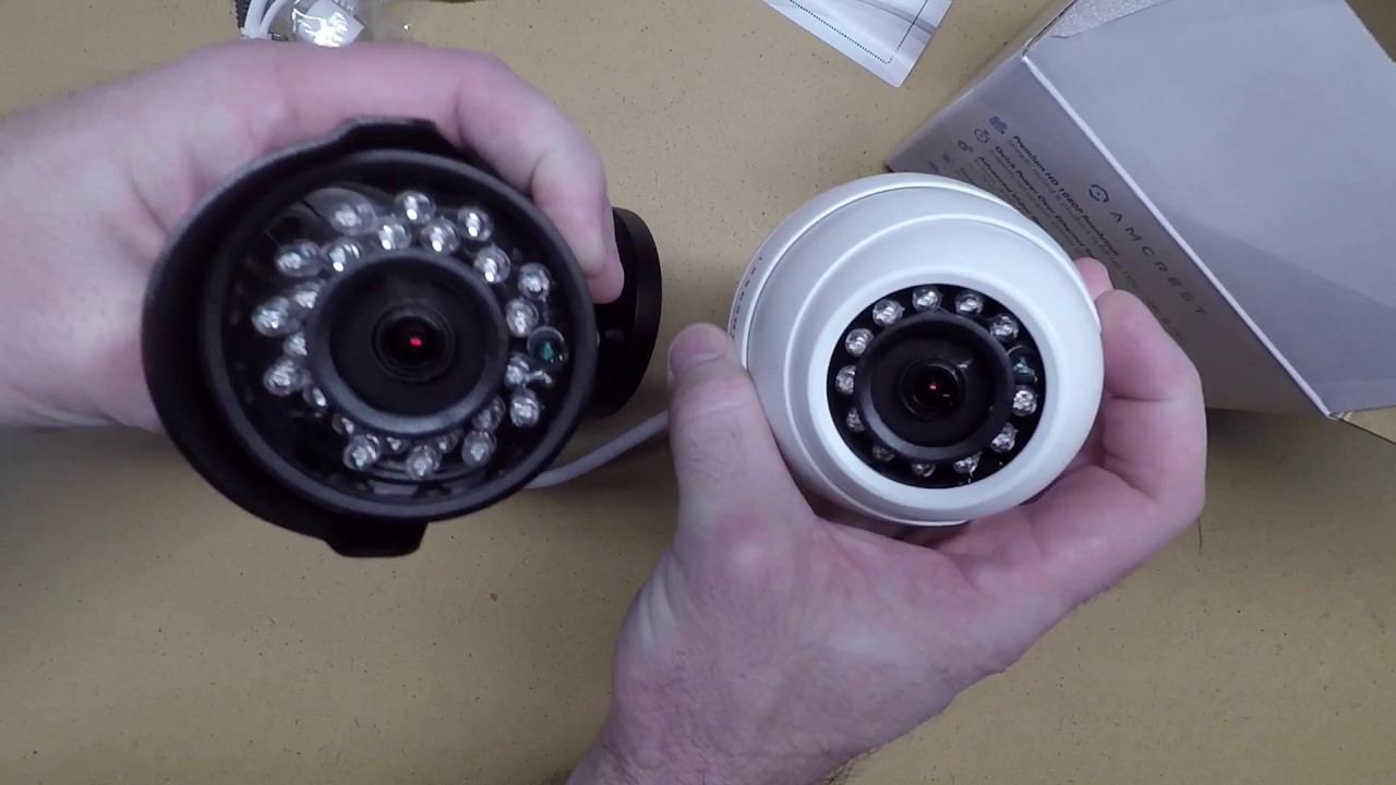 Amcrest Dome Camera (IP2M-844E) Unboxing and Comparison to Bullet Camera