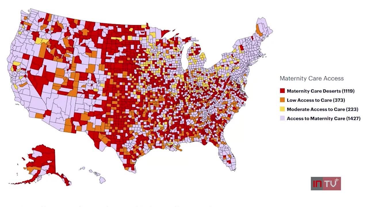 Millions of women across the country live in maternity care deserts