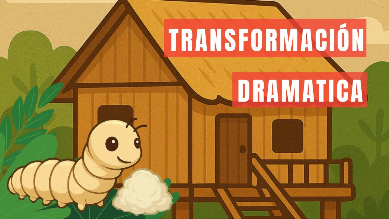 ORUGA – TRANSFORMACIÓN DRAMATICA | Cápsulas de Ciencia Animal