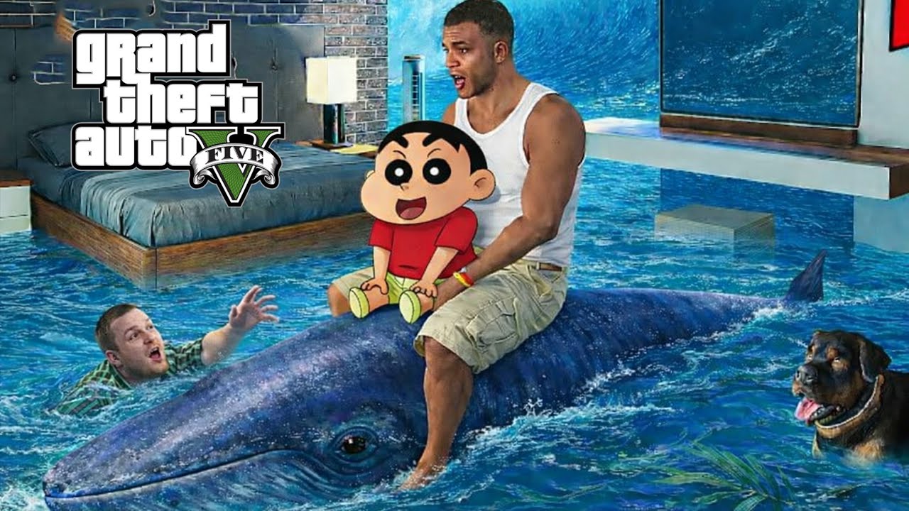 14 Franklin and shinChan party kar rahe hain Ghar per 