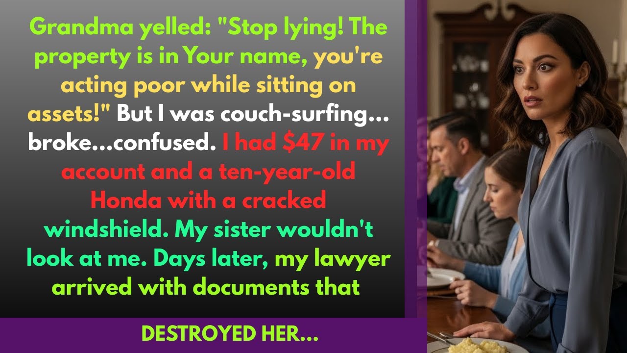 My Whole Family Turned on Me at Thanksgiving. Days Later, My Lawyer Showed Up With Proof Of...