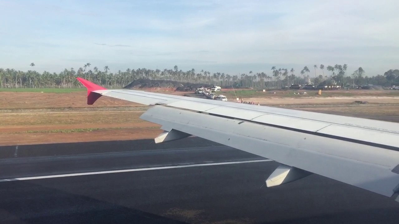 Sri Lankan Airlines A320 Colombo Approach and Landing