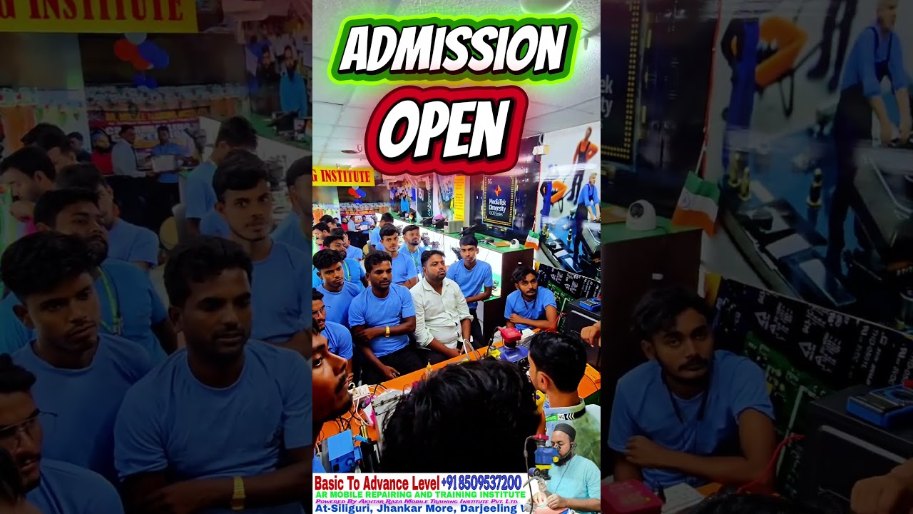 Admission Open Mobile repairing training institute Siliguri Jhankar more Darjeeling West Bengal AR