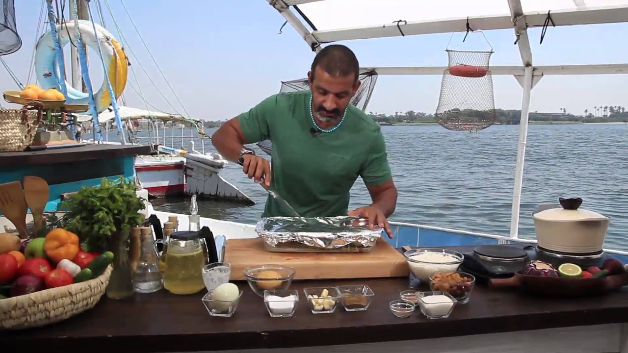 سمك لوط بالبطاطس و الكريمة - أرز بالمكسرات | شبكة وصنارة حلقة كاملة