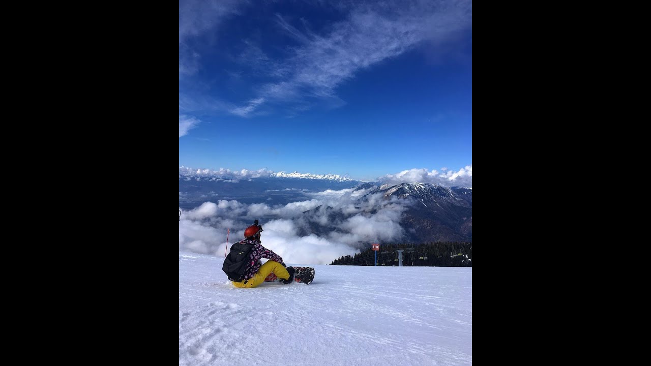 Ski snowboard trip to Krvavec, Slovenia