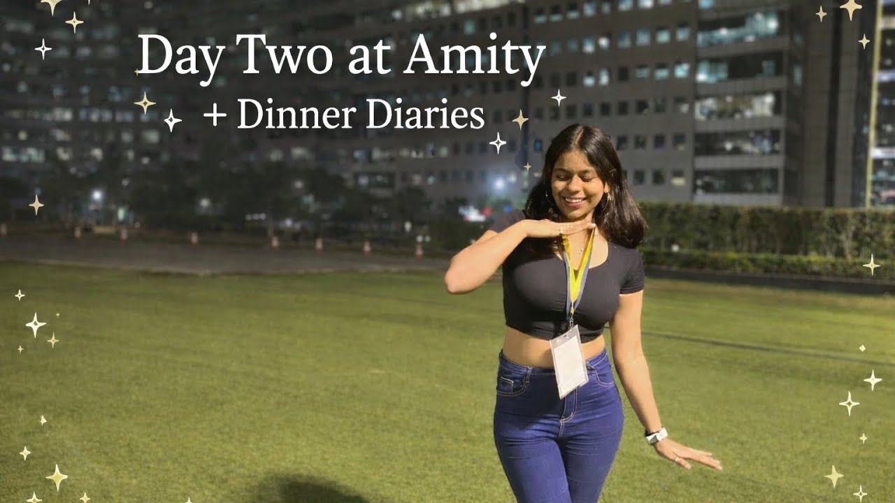 Amity University Noida Tour  l  Day 2 at SBB Conference | Networking Dinner Diaries ✨