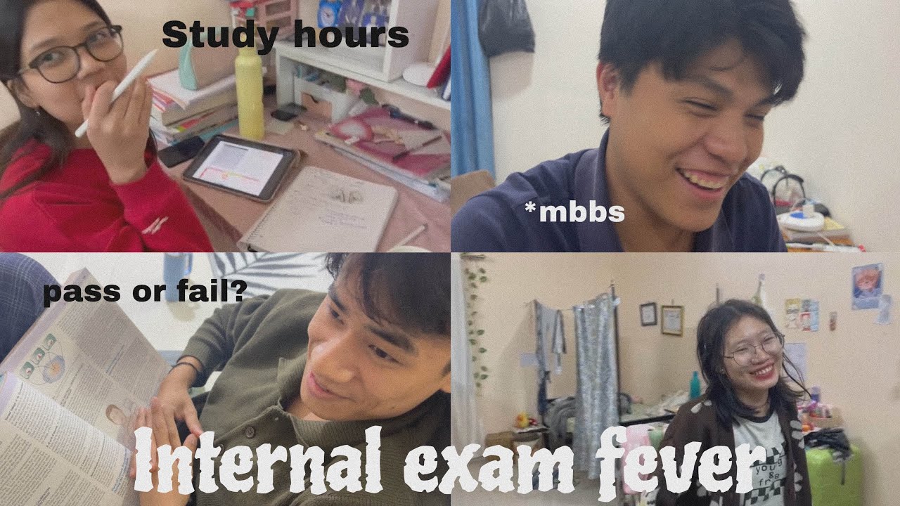 First Internal Exam fever in hostel🫡|first year MBBS| ft.  @Dreamathew 