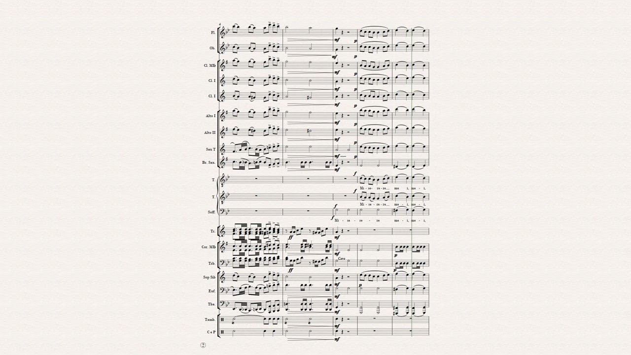 Miserere Selecchy elaborazione per coro e Banda di Pasquale Aiezza.