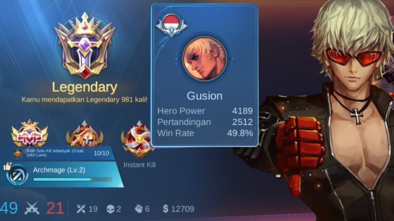 GUSION MID LANE 2.512 MATCH