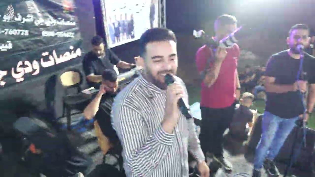 دحية حررريقة من سهرة العريس حسني عليان مع الفنان نزار حداد / بدرس