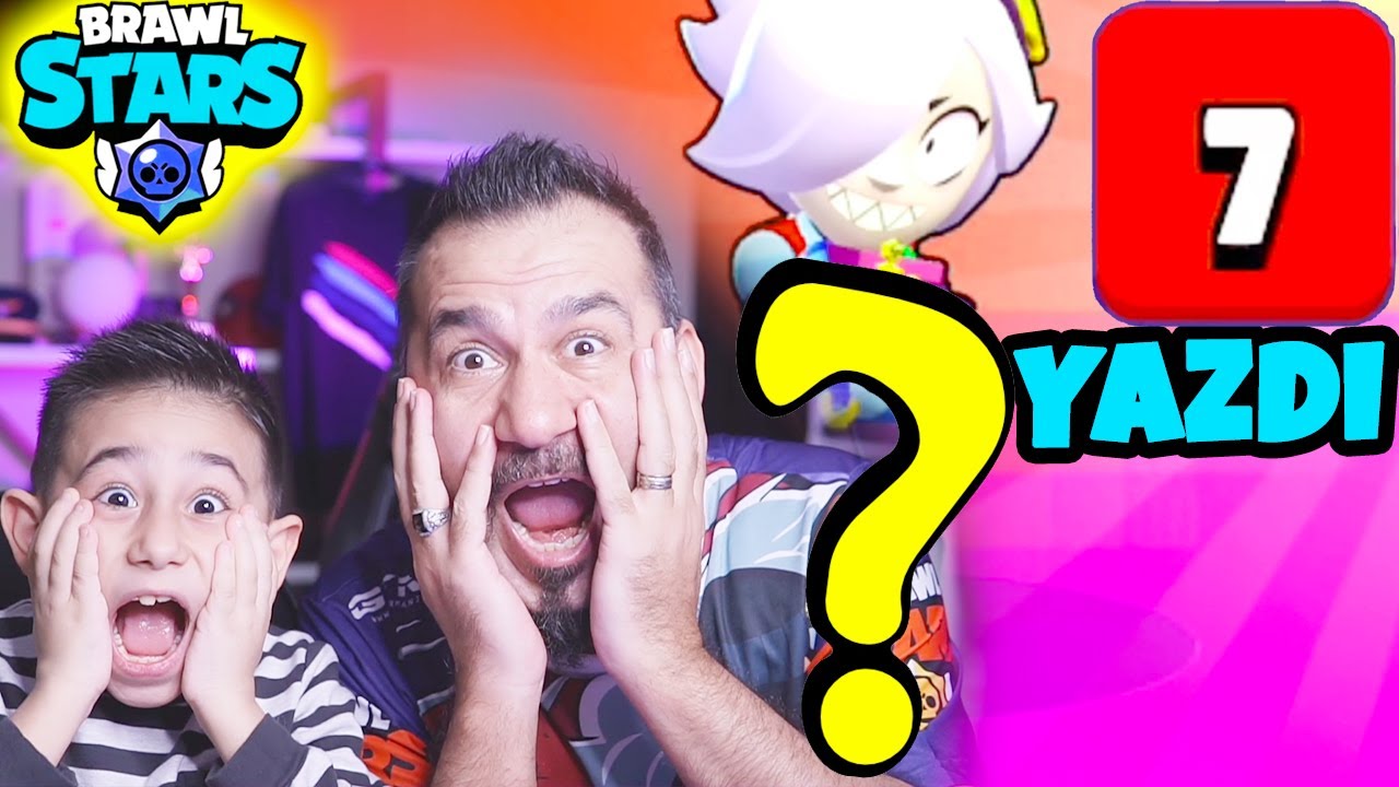 YİNE 7 YAZDI! GÖZÜ KAPALI MEGA KUTU AÇTIK KROMATİK GELDİ! | BRAWL STARS OYNUYORUZ!