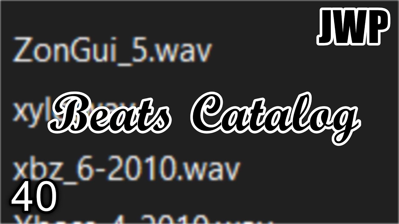 Exporting Beats Catalog ( Part 40 ) 2010 37 - JWP - 20251107