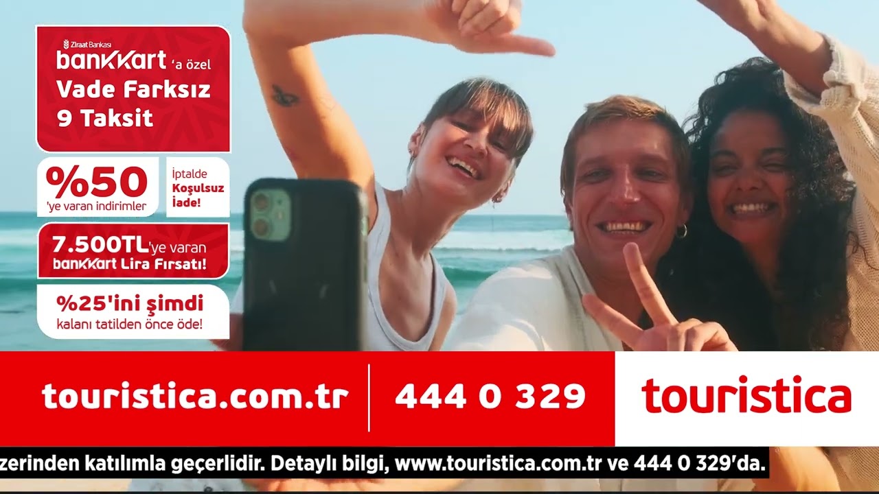 Erken Rezervasyon Fırsatları Touristica'da!