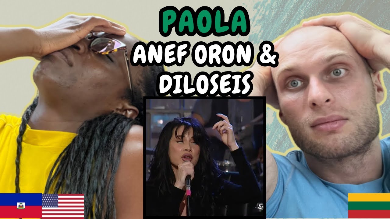 REACTION TO Paola - Anef Oron & Diloseis (To Our Health) | FIRST TIME HEARING