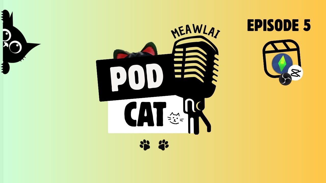From CAS to Cozy Shorts: Grow Up With My Sim🐱🎙️| Episode 5 #podcast #cozygirl