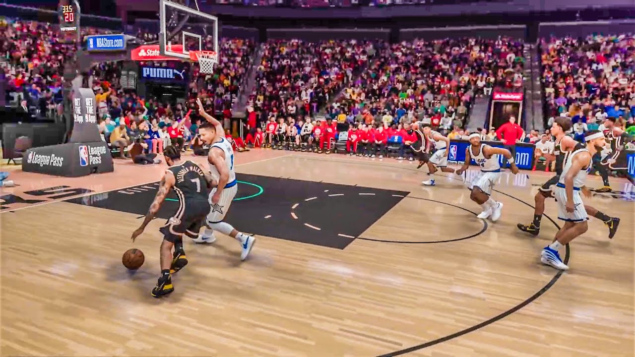 Матч «Атланта Хокс» против «Орландо Мэджик» 16.03.2026, NBA 2K26.