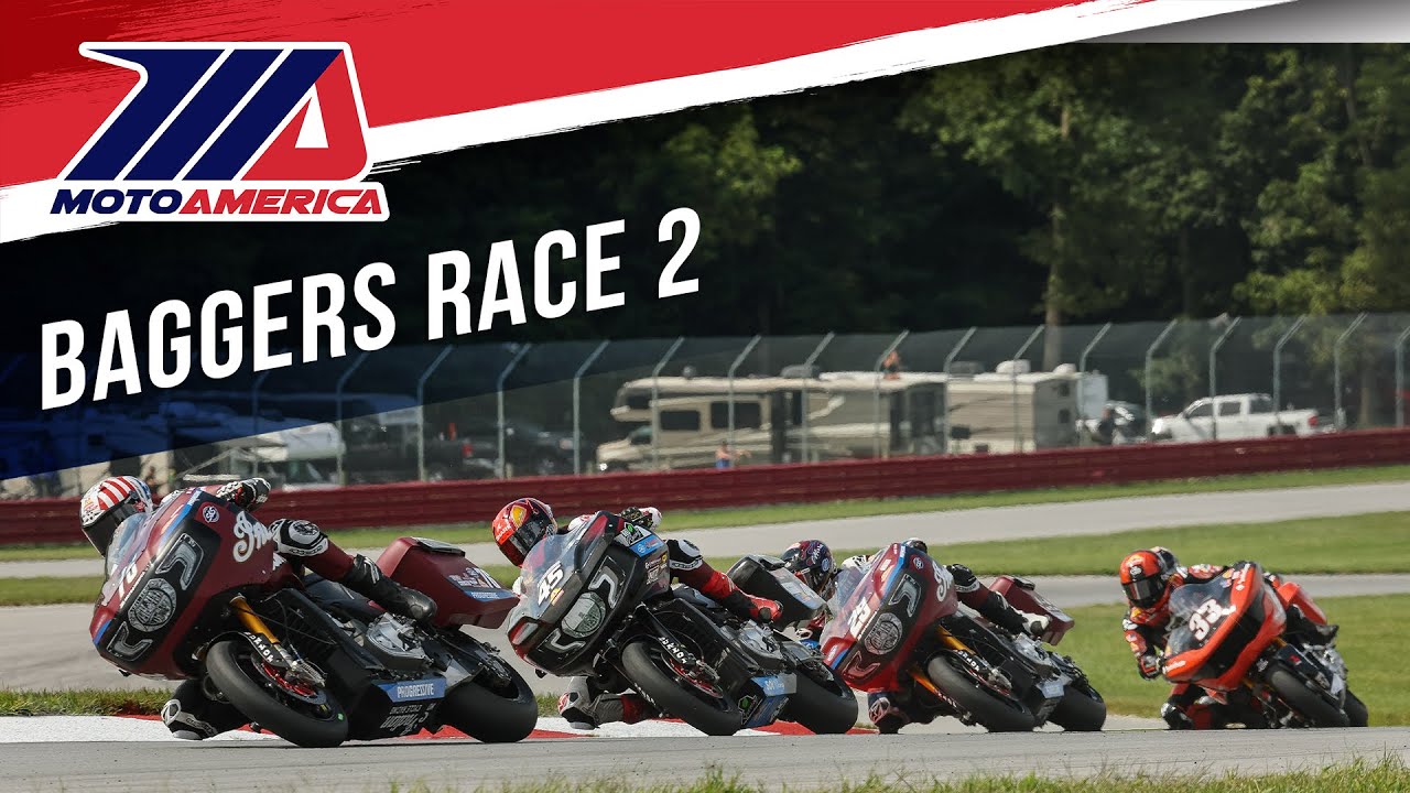 Mission King Of The Baggers Race 2 at Mid-Ohio 2025 - FULL RACE | MotoAmerica