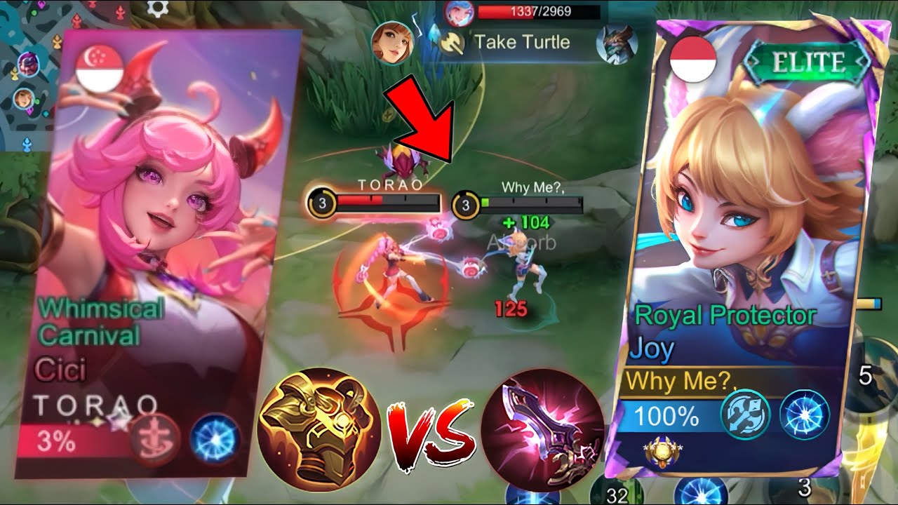 JOY VS AGGRESSIVE CICI IN EXP LANE! (he destroy me🥲) | INTENSE  MATCHES!