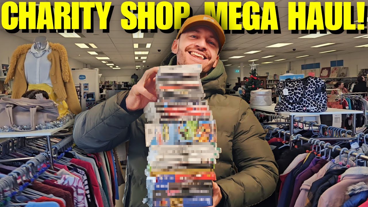 I Found Games! Lots of Games! Hunting CEX, Charity Shops! Xmas Special Q&A....& More!