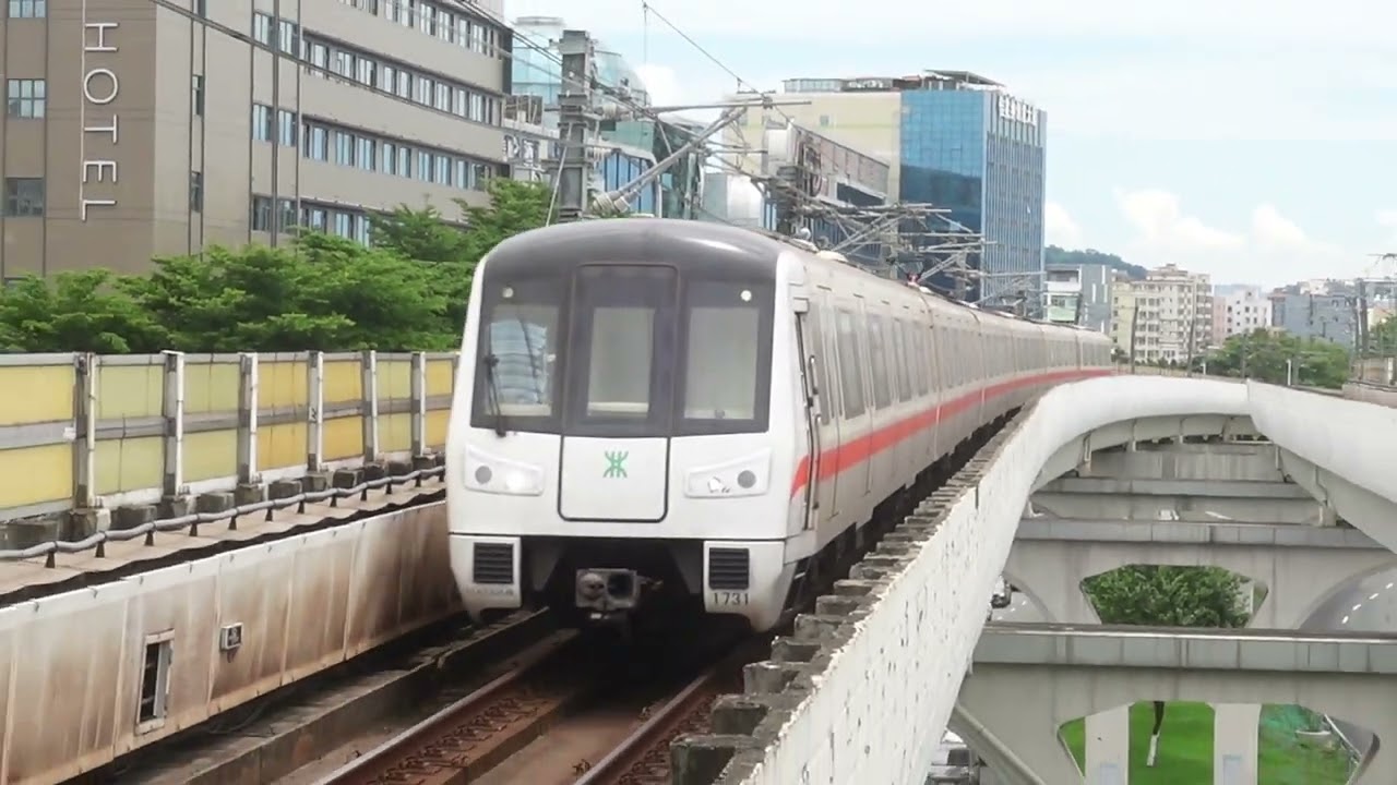 Shenzhen Metro - Trainspotting at Hourui